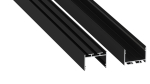 Profil LED LUMINES typ alba czarny anodowany 4,15 m