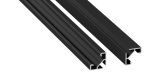 Profil LED LUMINES typ ajar czarny anodowany 2,02 m