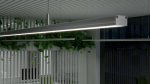 Klosz LUMINES DOUBLE PMMA transparentny 2,02m