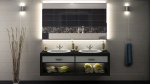 Profil LED LUMINES typ D RAL 1923 mat. 1 m