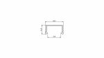 Profil LED LUMINES typ Fixo srebrny anodowany 2,02 m