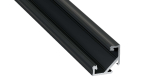 Profil LED LUMINES typ C czarny anodowany 2,02 m